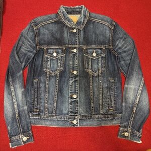 American Eagle Outfitters Dark Denim Jacket Size Small
